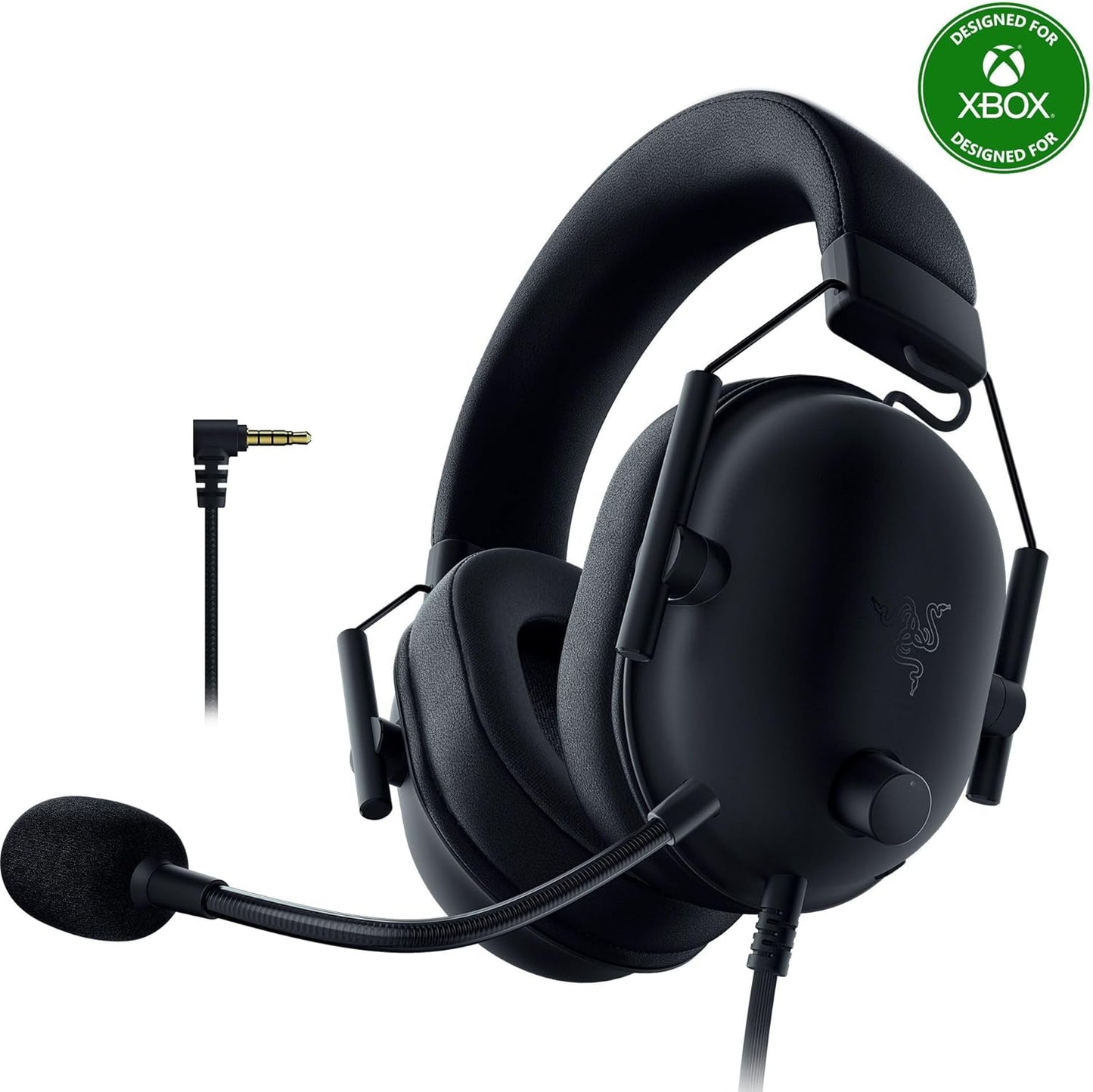 Blackshark V2 X Gaming Headset: 7.1 Surround Sound - 50Mm Drivers - Memory Foam Cushion - for PC, Mac, PS4, PS5, Switch - 3.5Mm Audio Jack - White