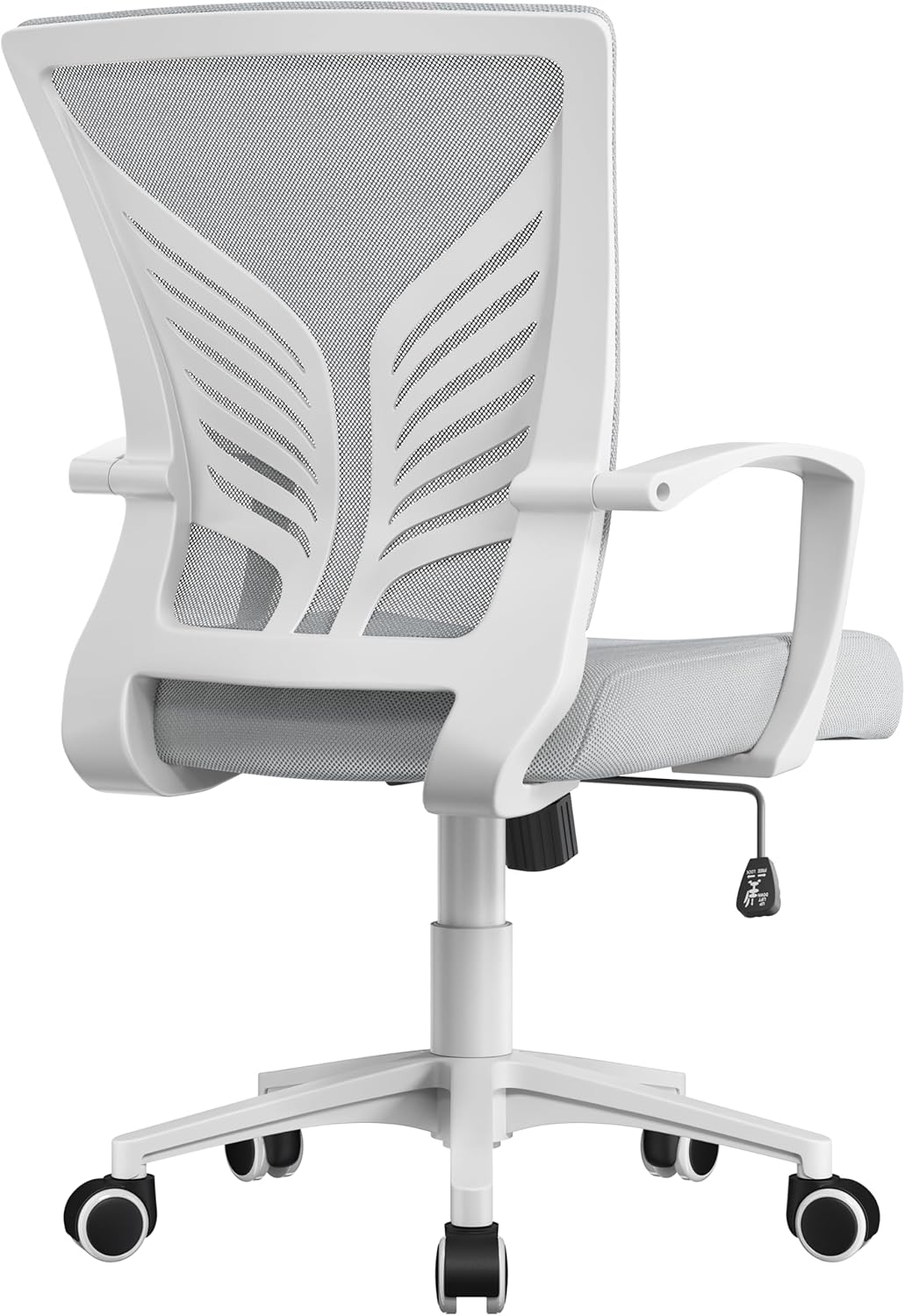 Office Chair Mesh Desk Chair Computer Chair Gaming Chair Adjustable Comfy Chair Swivel Ergonomic Chair for Home Office/Work/Study, Light Gray